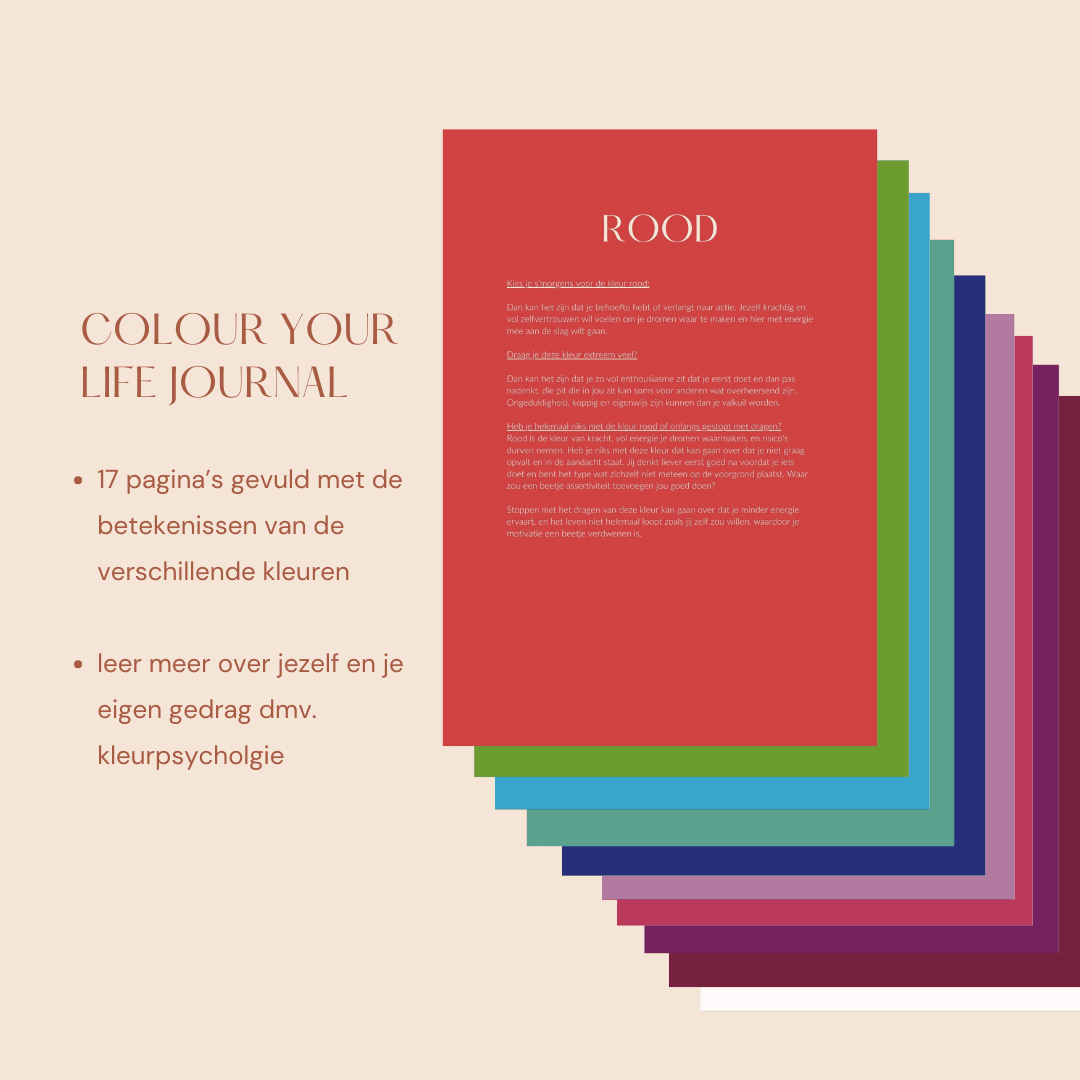 Colour your life - Journal - Afbeelding 4