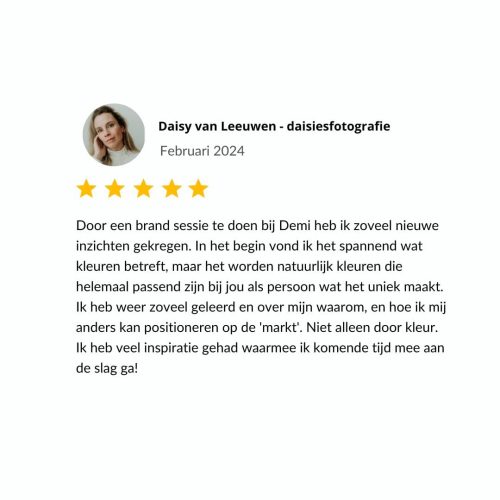 Review 3 pagina personal branding