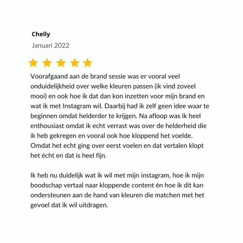 Review 8 pagina personal branding